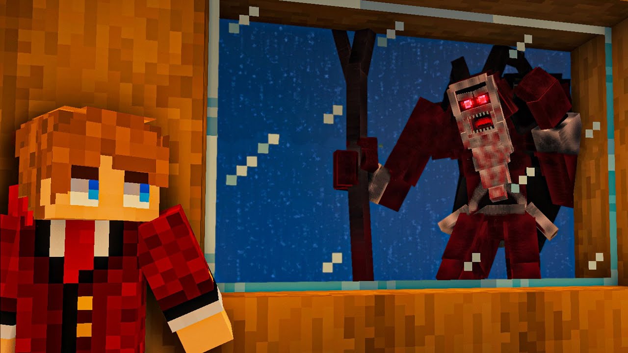 Surviving Minecraft's Deadliest Winter Mod... KRAMPUS