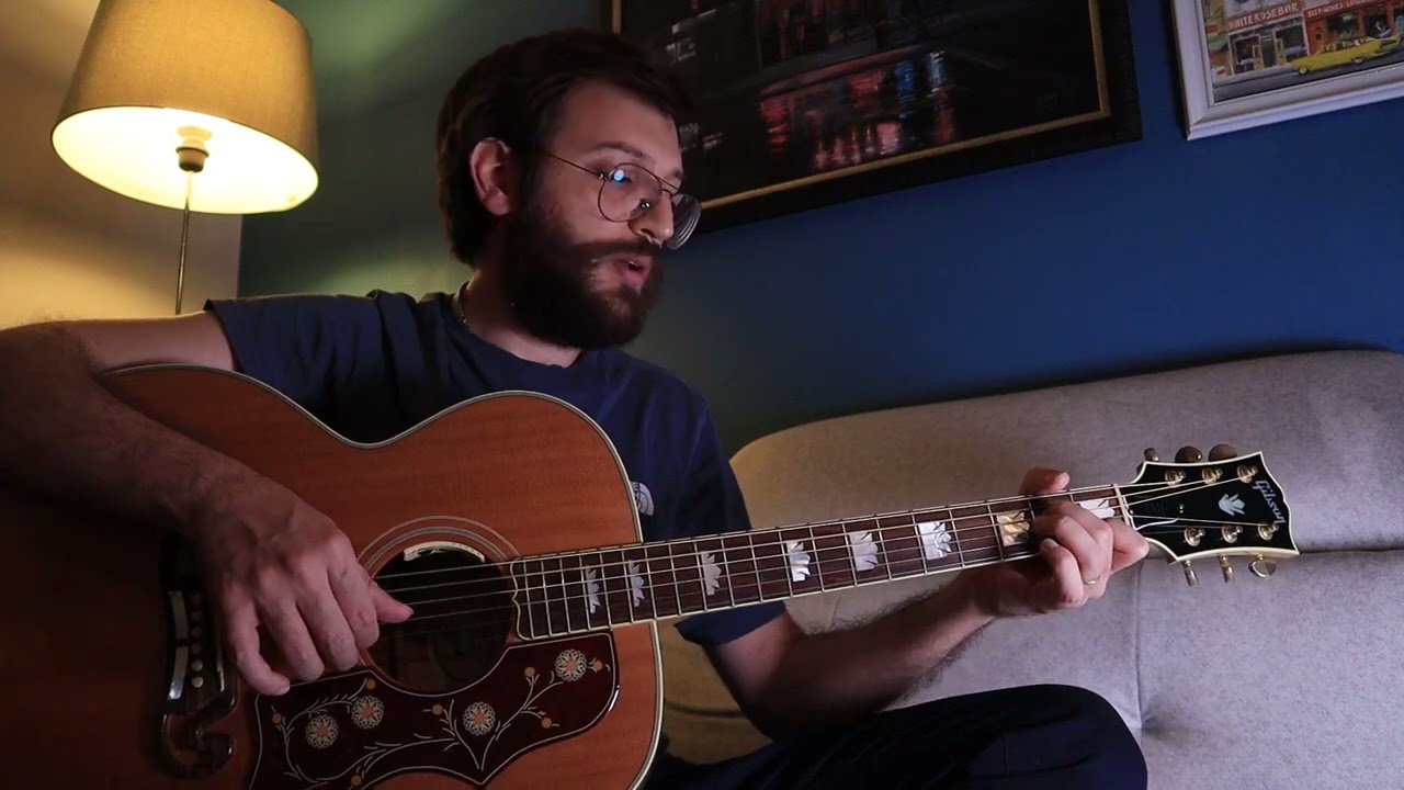 Elvis Presley - Can't Help Falling in Love with Gibson SJ-200