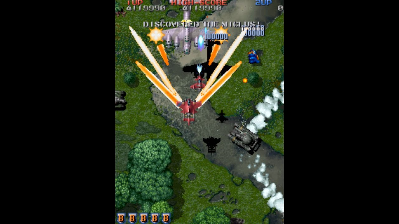 Raiden Fighters 2 (Arcade) - All (Flying Ray, 91 millions)