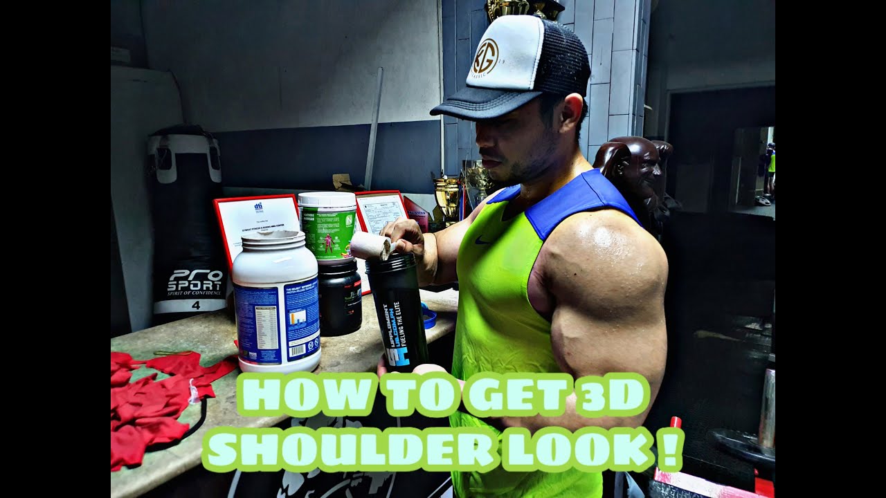 BASIC SHOULDER WORKOUT ! FOR 3D LOOK DELTS | vlog 14