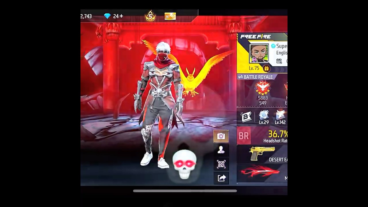 BD 🇧🇩 Zerox FF 🇳🇵 Settings Gameplay ☠️🔥 #uzukiff #shortsfeed #freefire