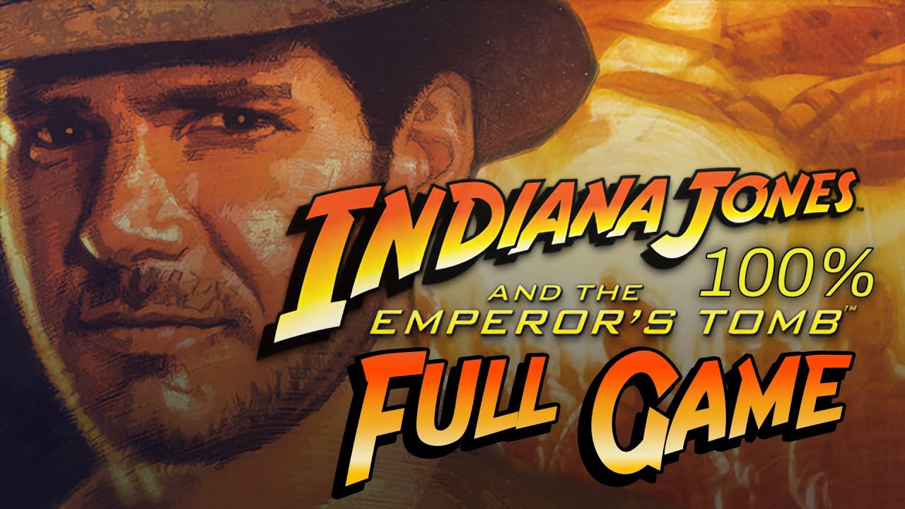 Indiana Jones and the Emperor's Tomb 100% Walkthrough 🤠💯 (4K 60 FPS)