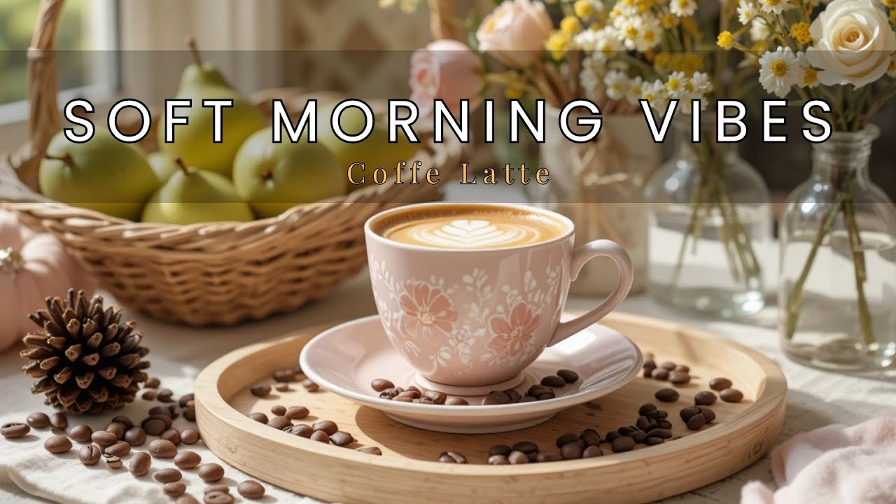 Paris Coffee Shop Ambience ☕ Cozy Morning, Latte Art & Peaceful Slow Living