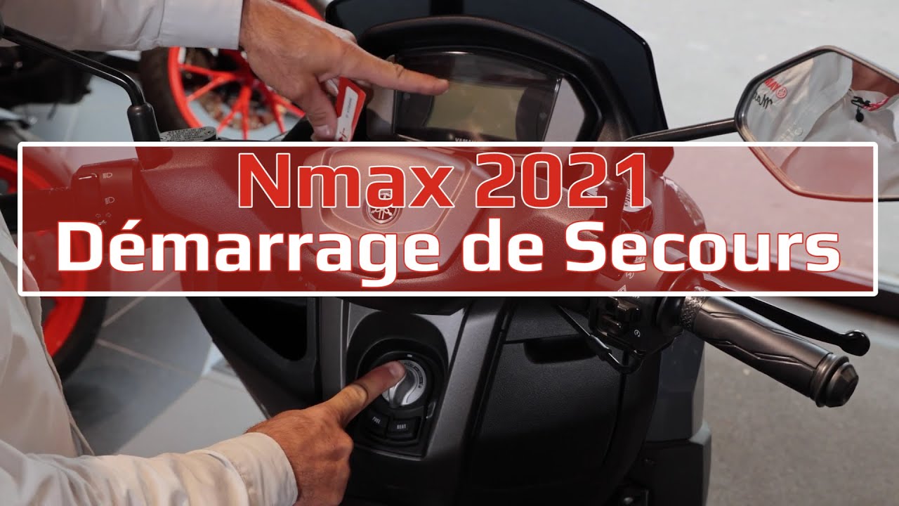 Démarrage de Secours et changement pile de la clé Nmax 2021 (Nouvelle version)