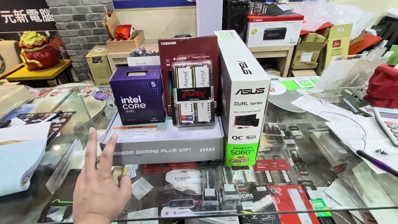 新電腦出機紀錄：新年封關倒數  爆單狀態/ 54K 平面設計繪圖機