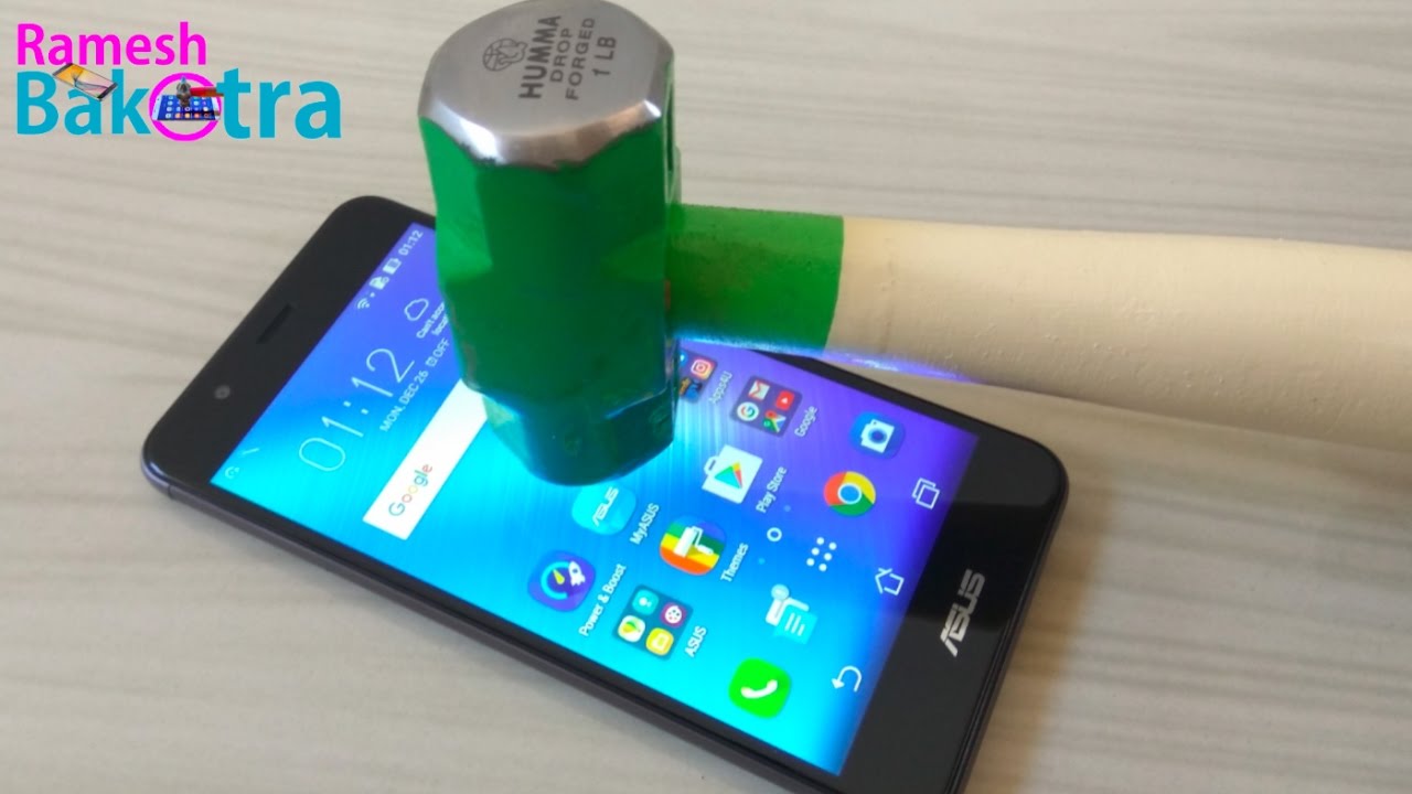 Asus Zenfone 3 Max Screen Scratch Test Gorilla Glass