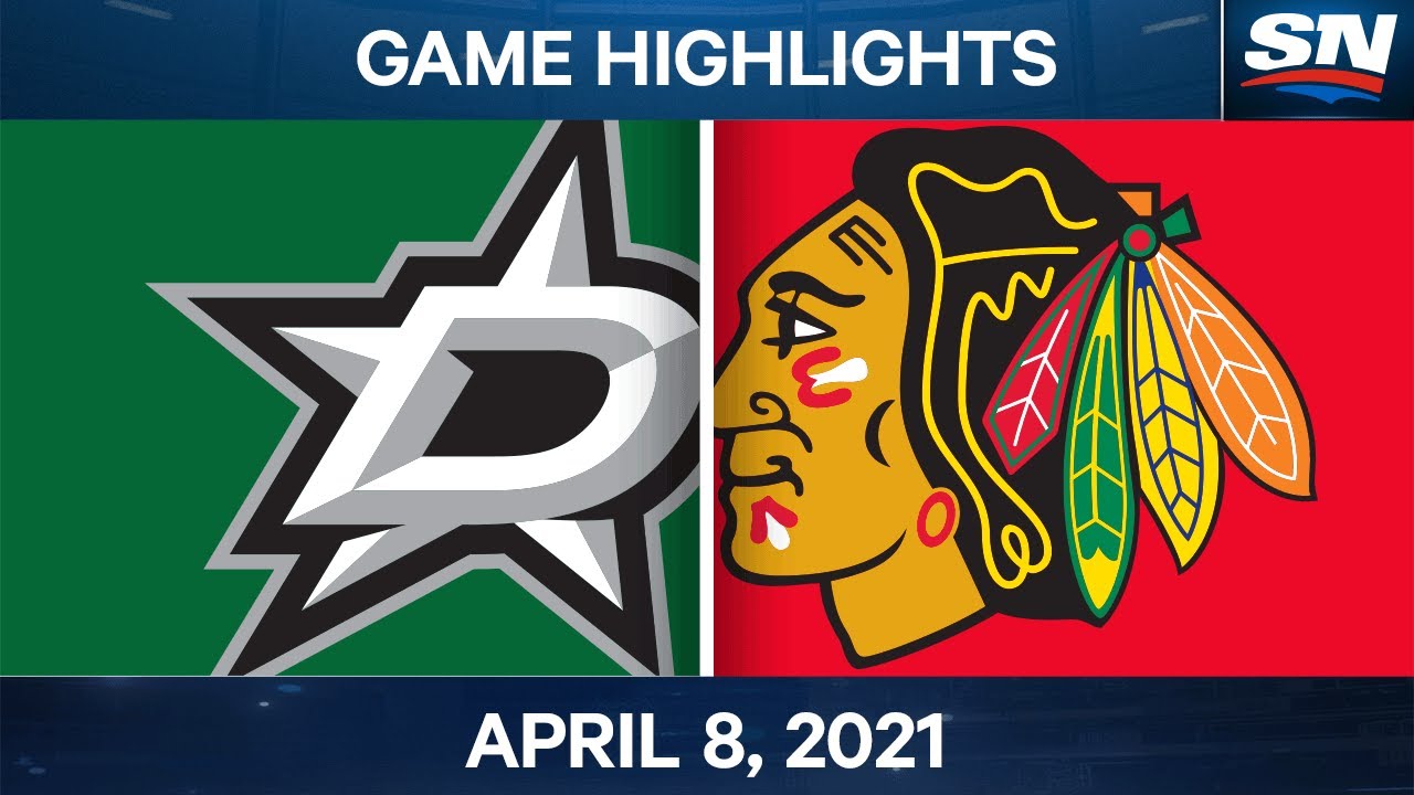 NHL Game Highlights | Stars vs. Blackhawks &ndash; Apr. 08, 2021