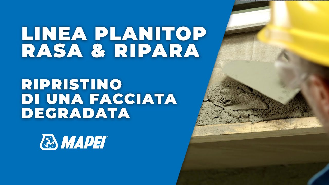 Ripristino di una Facciata Degradata | Planitop Rasa e Ripara | Tutorial