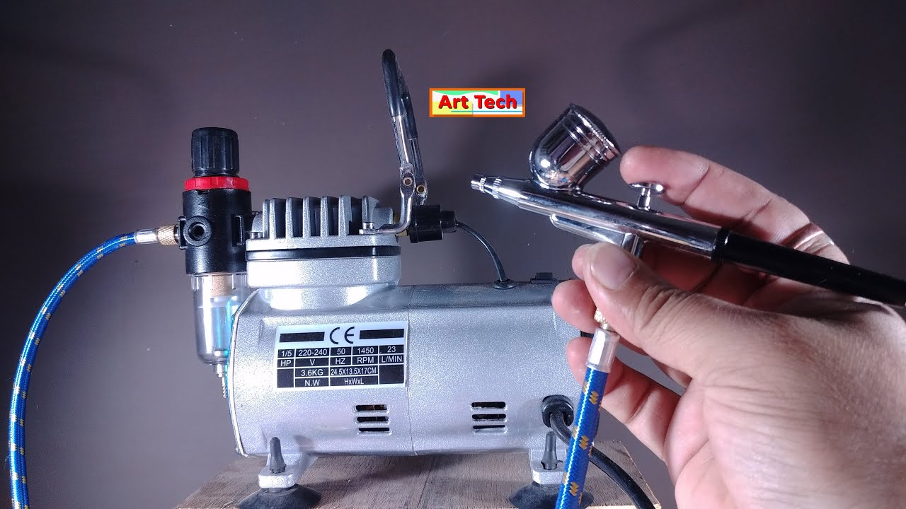 Air Brush | New Painting Machine for Artist | How to Use | Art Tech