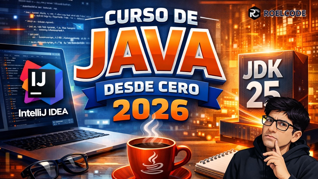 ☕ Aprende Java Desde Cero en 2025 | Curso Completo para Principiantes Fácil y Rápido (JDK 25)