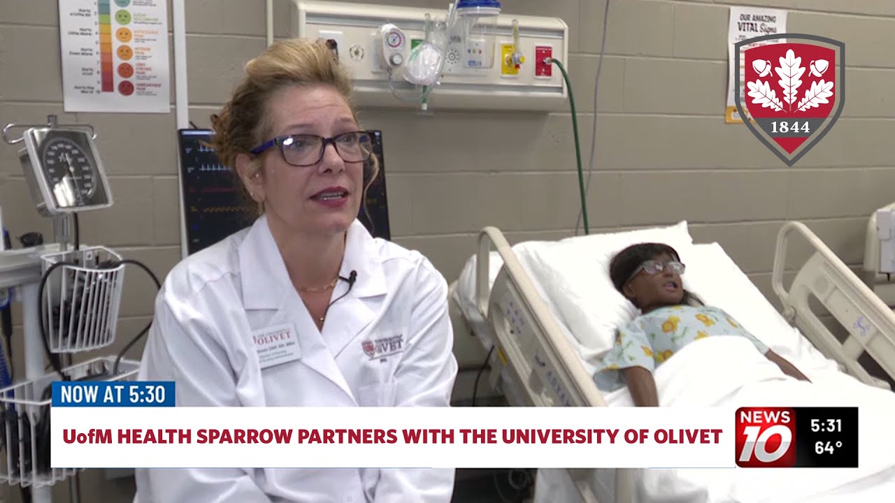 WILX 10: UM Health-Sparrow partnering with University of Olivet to address nursing shortage