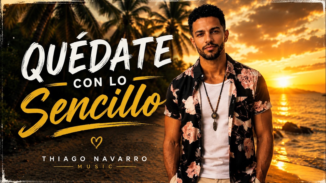 Qu&eacute;date Con lo Sencillo  - Qu&eacute;date Con Quien Te Suma Thiago Navarro Music -  (Videoclip Oficial)
