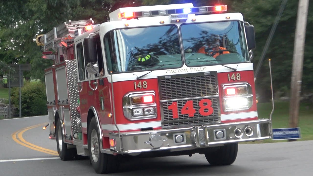 Croton Falls FD Ladder 67, *NEWly Refurbished* Engine 148, Car 2072, & Rescue 28 Responding