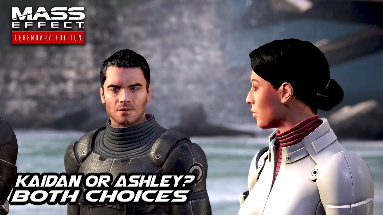 Save Kaidan or Ashley (Both Choices) + Saren Encounter - Mass Effect 1 Legendary Edition