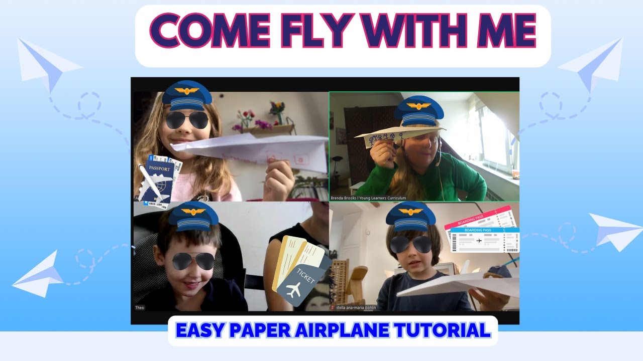 ✈️ COME FLY WITH ME: How to Fold a Paper Airplane Easy! | Step-by-Step DIY Tutorial Beginners