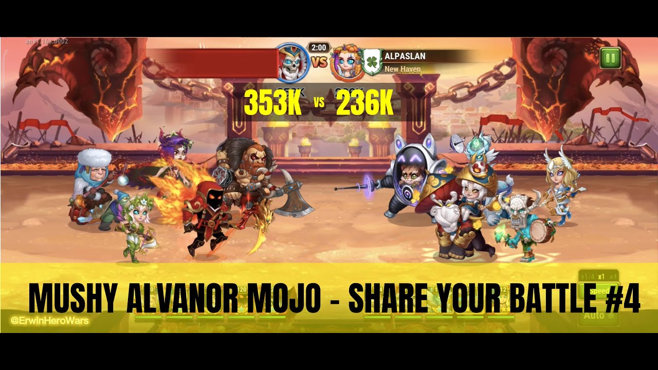 MUSHY ALVANOR MOJO - SHARE YOUR BATTLE #4