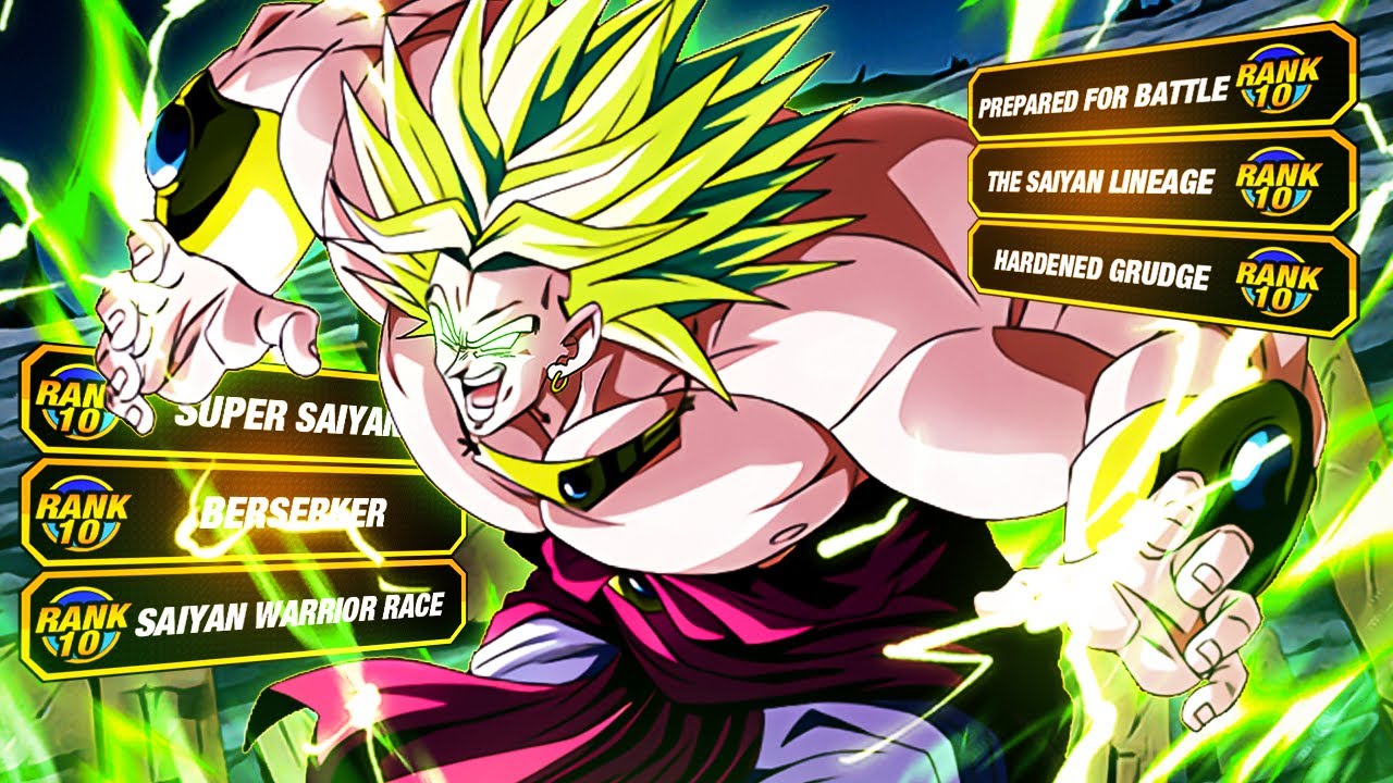 HE IS ABSOLUTELY INSANE!! LEVEL 10 LINKS 100% RAINBOW STAR INT LSSJ BROLY! (DBZ: Dokkan Battle)