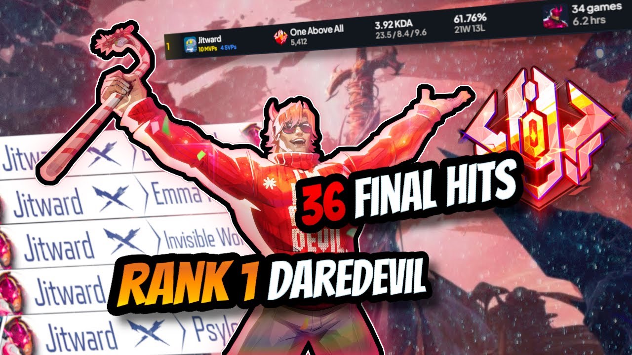 HOW TO 1V6 IN TOP 500 ON DAREDEVIL