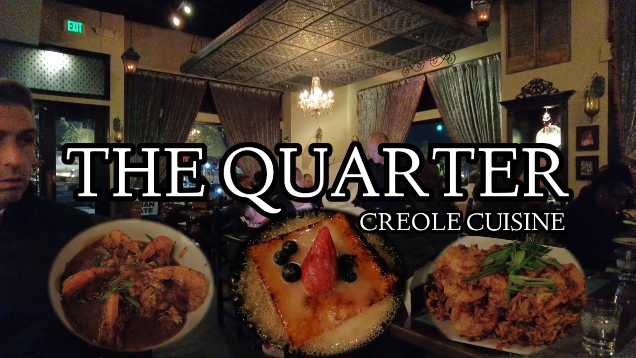 V50 🇺🇸THE QUARTER CREOLE CUISINE | Claremont Village