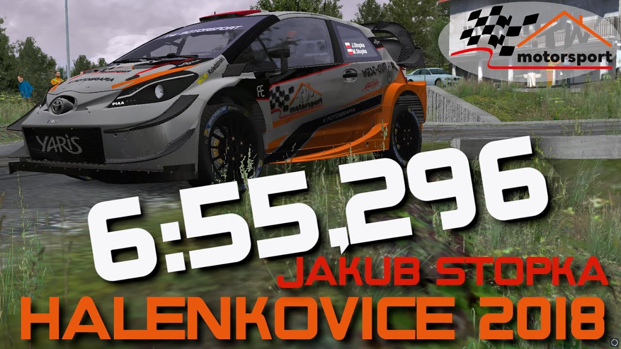 RBR New stage Halenkovice 2018 | J.Stopka PB | Toyota Yaris WRC 2018 | TW Motorsport