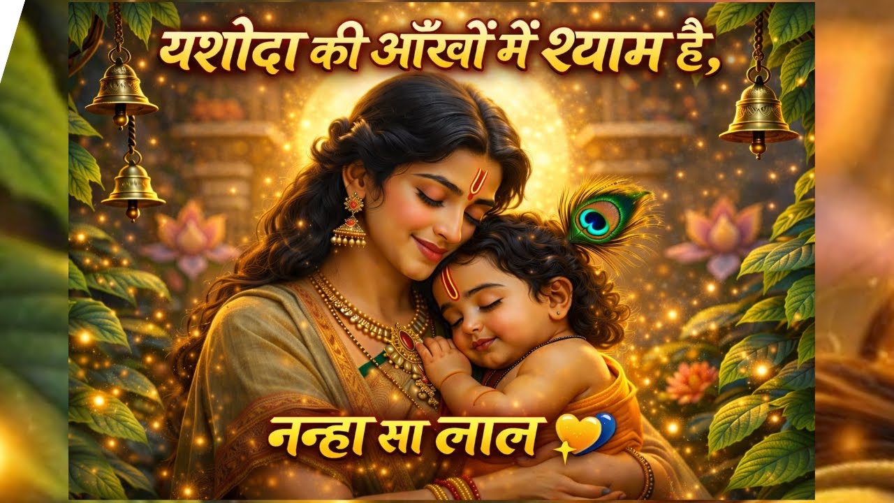Soulful Krishna Bhajan 2026 | Nanha Sa Lal | Yashoda Maiya Devotional 🪔
