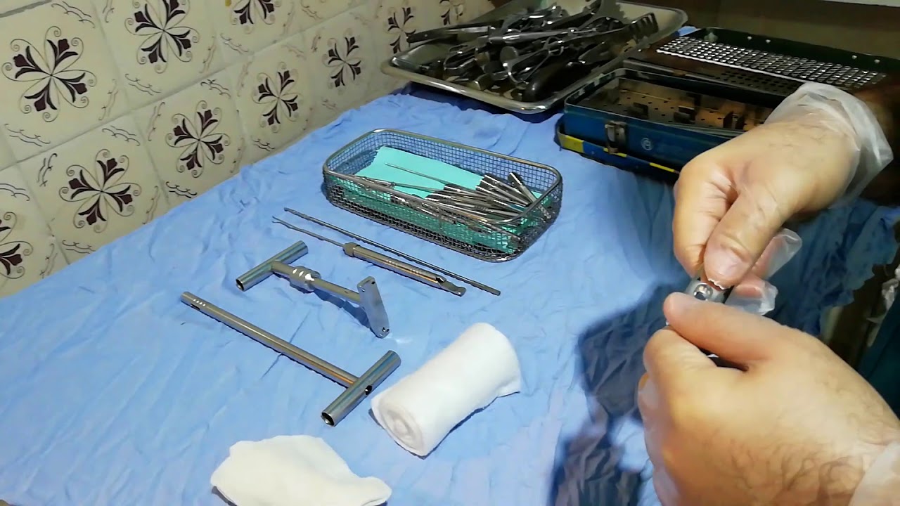 orthopedics set with dhs ست ارتوپدی و دی اچ اس