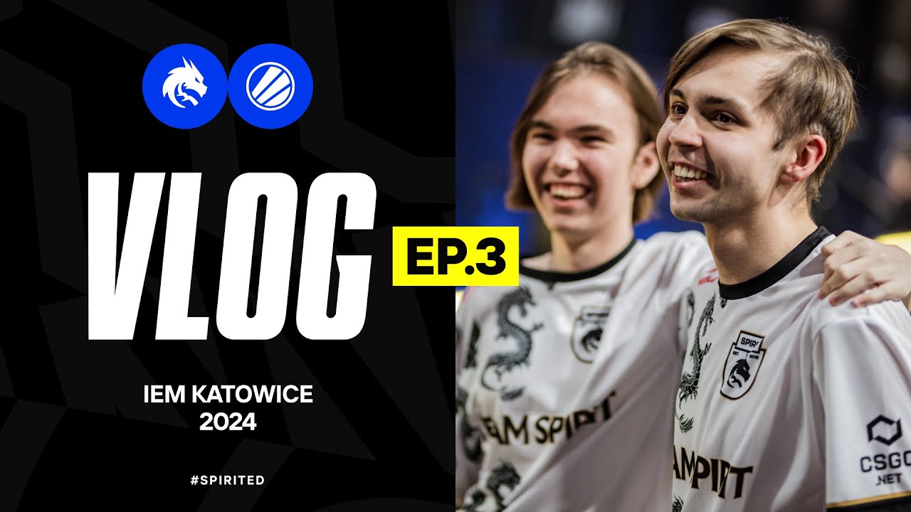 TEAM SPIRIT: IEM KATOWICE 2024. VLOG 3
