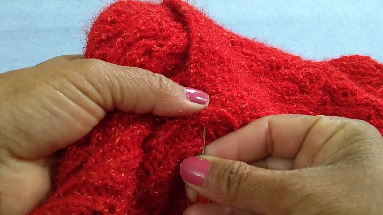 Sewing a Cardigan's Front Pocket