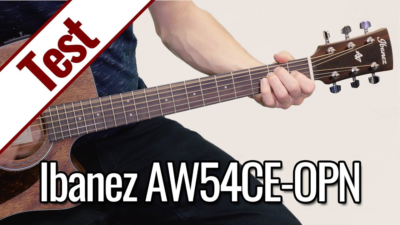 Ibanez AW54CE-OPN | Gitarrentest