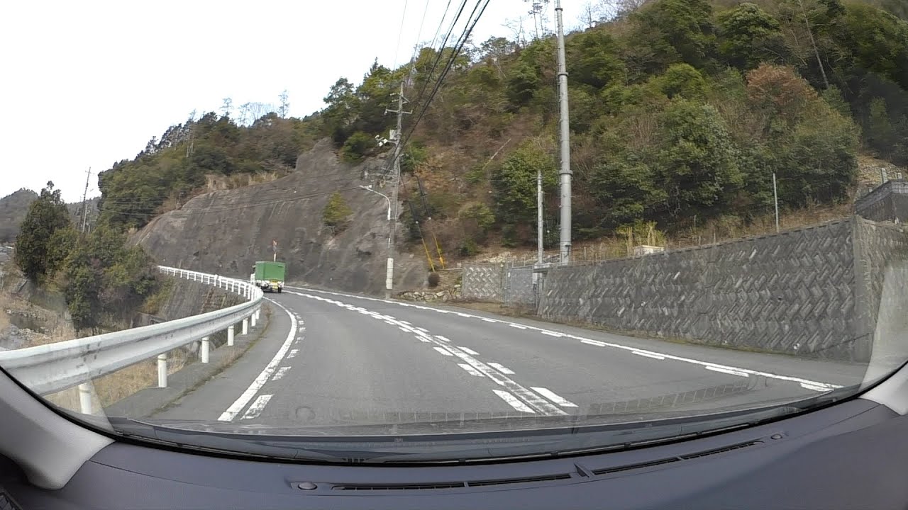 広島県道174号瀬野呉線、熊野町r34-R2広島市安芸区　車載動画