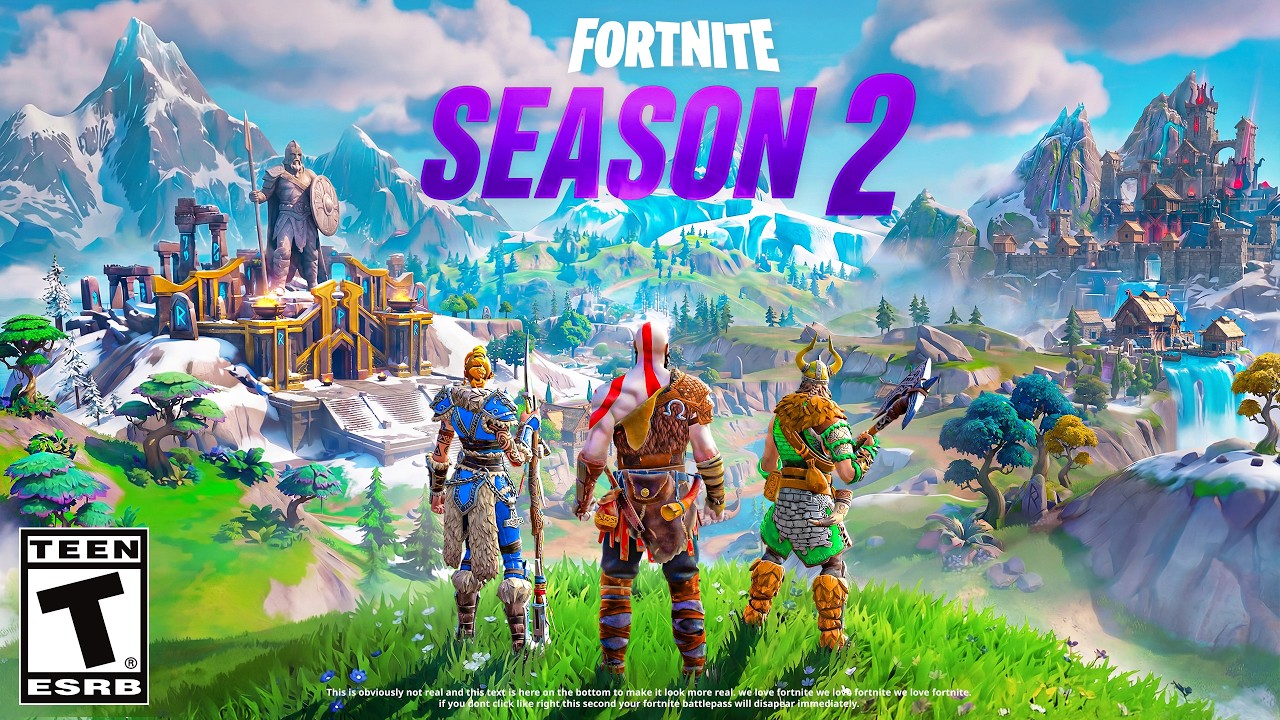 Our FIRST LOOK At Fortnite Season 2!