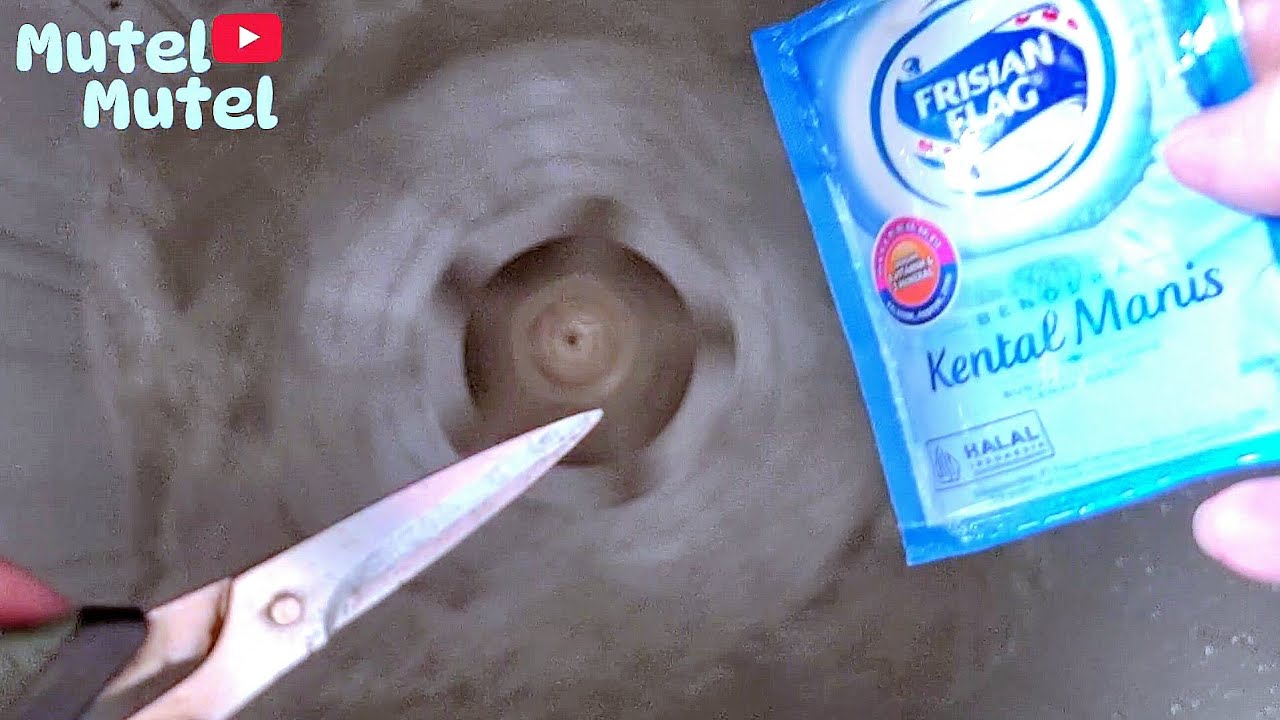 Experiment - Washing Waschine Mix With Milk | Air susu di campur ke mesin cuci yang berputar-putar