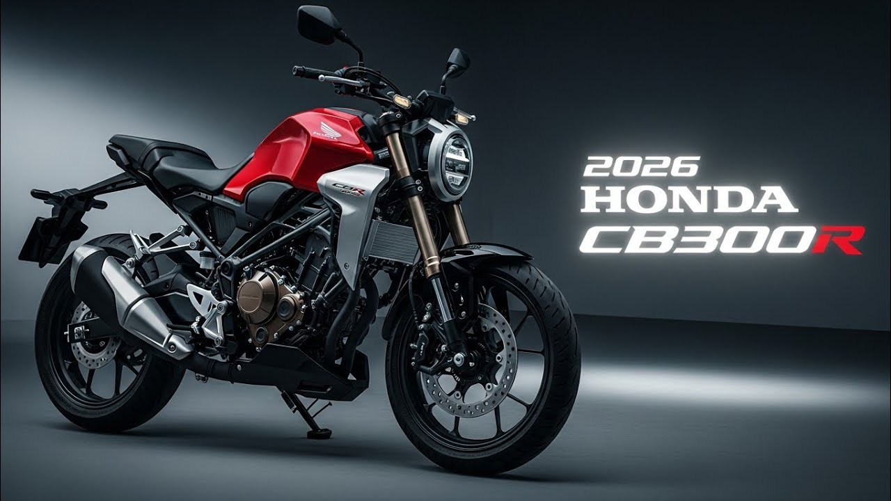 Honda CB300R 2026 года &mdash; неожиданное возвращение, которое меняет всё!‼️🔥