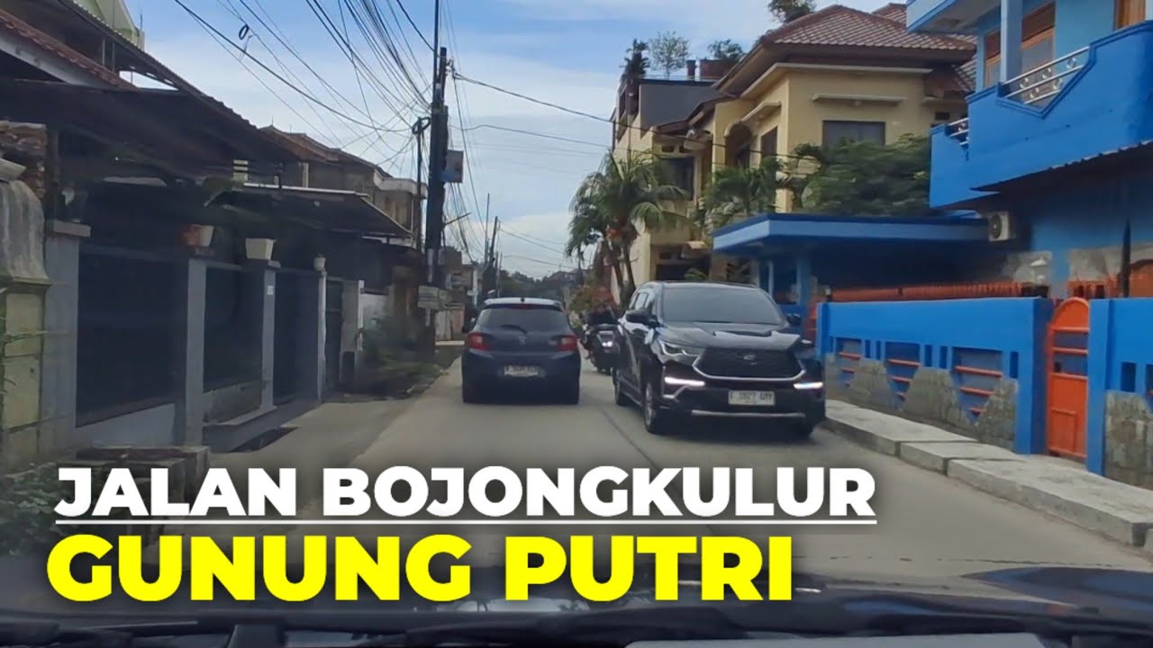 Driving~Melewati Jalan Bojongkulur, Gunung Putri Bogor.