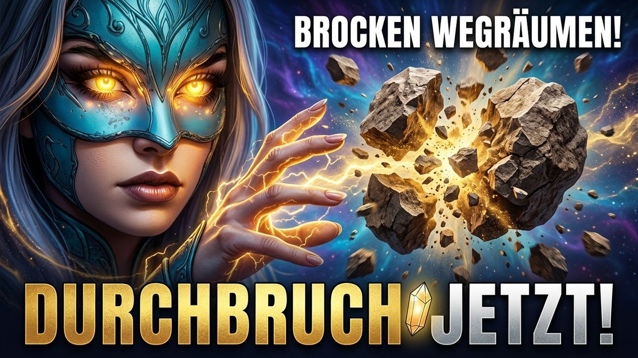 Wochenorakel🔮9.-15.3.26 | Durchbrüche...welche Brocken wollen bei dir aus dem Weg geräumt werden? 