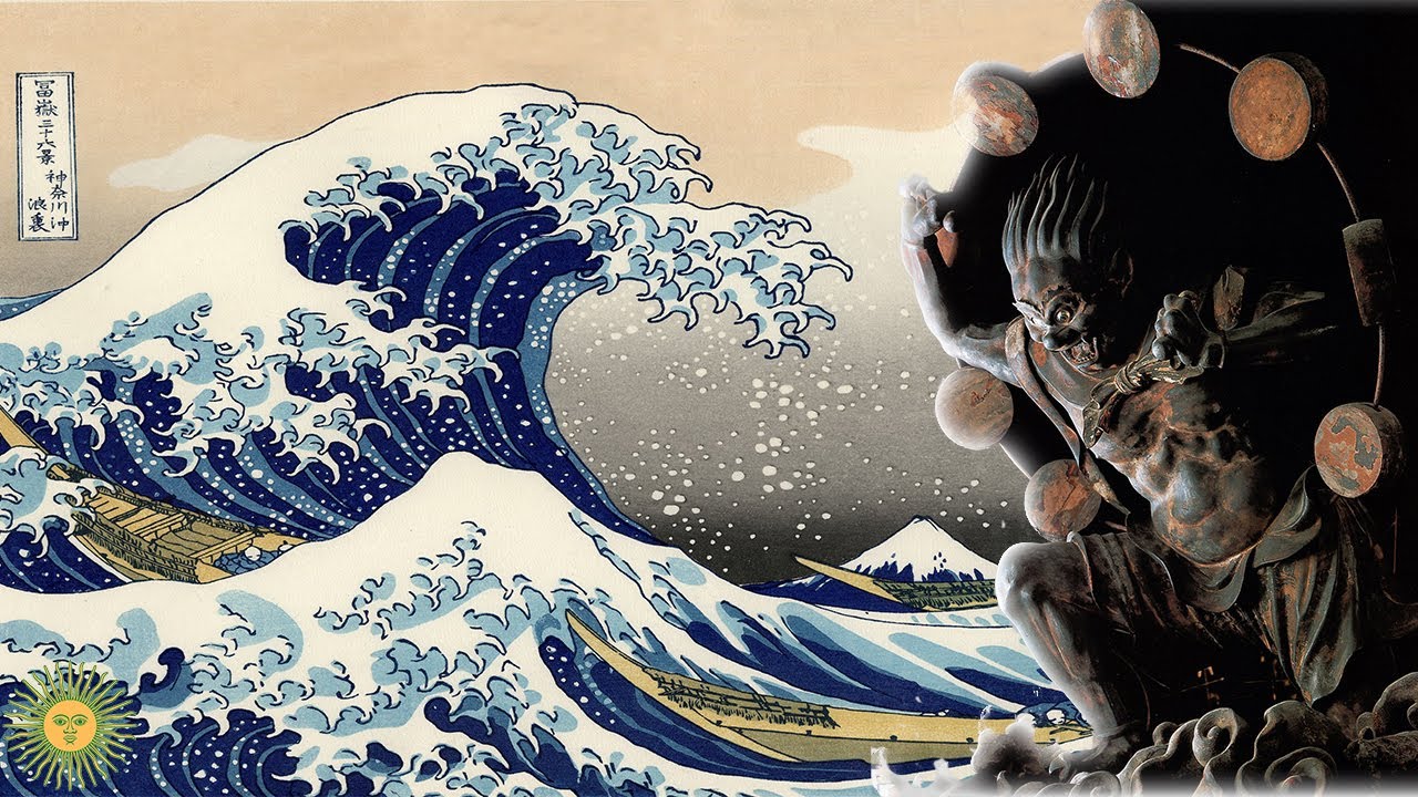 The Invisible World of Japanese Fairies Inside Hokusai's Art