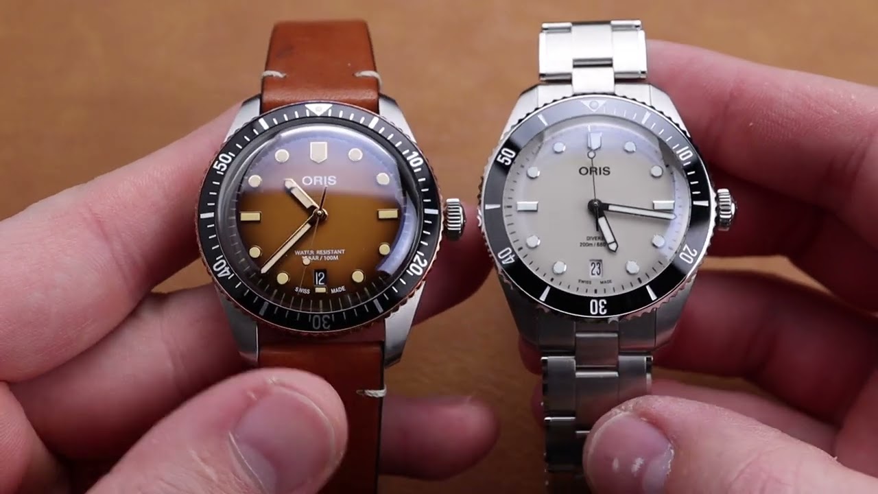New Oris Divers Date Vs Diver 65! Side By Side!