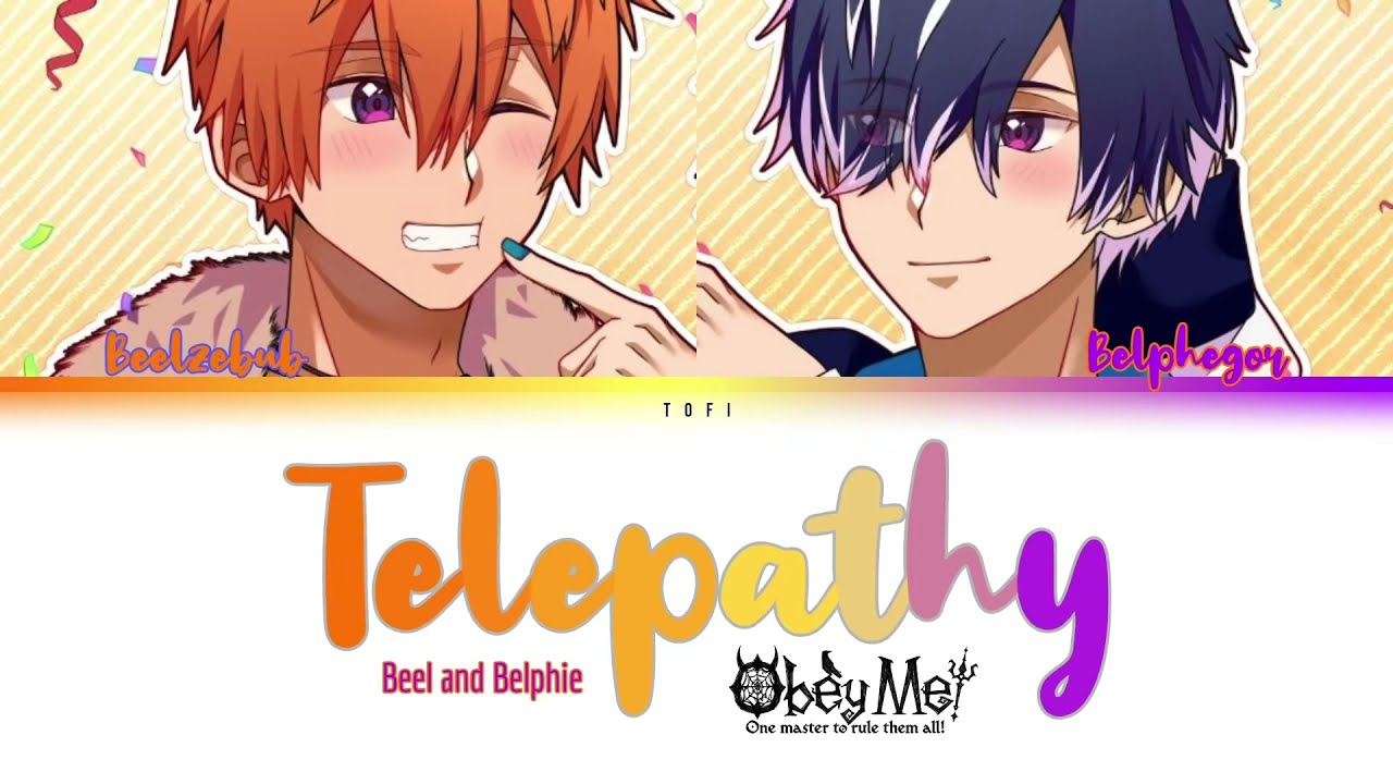 Telepathy | Color Coded JPN/ROM/ENG Lyrics | Obey Me! Shall We Date?