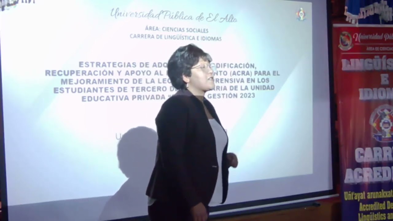 Sustentación de Tesis De Grado (13-12-2024) - Lingüística e Idiomas UPEA