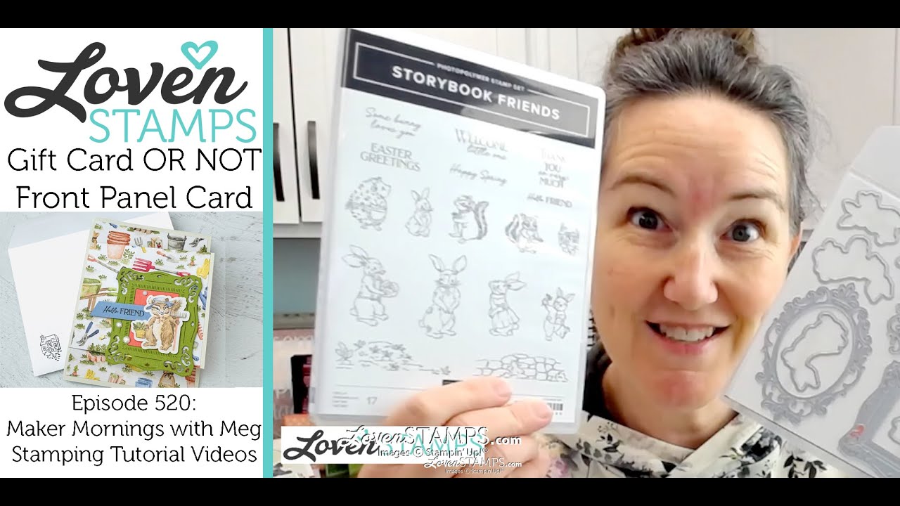 Ep 520: OPTIONS Sweet Storybook Gift Card Holder, Stampin’ Up!®’s Storybook Moments Suite Collection