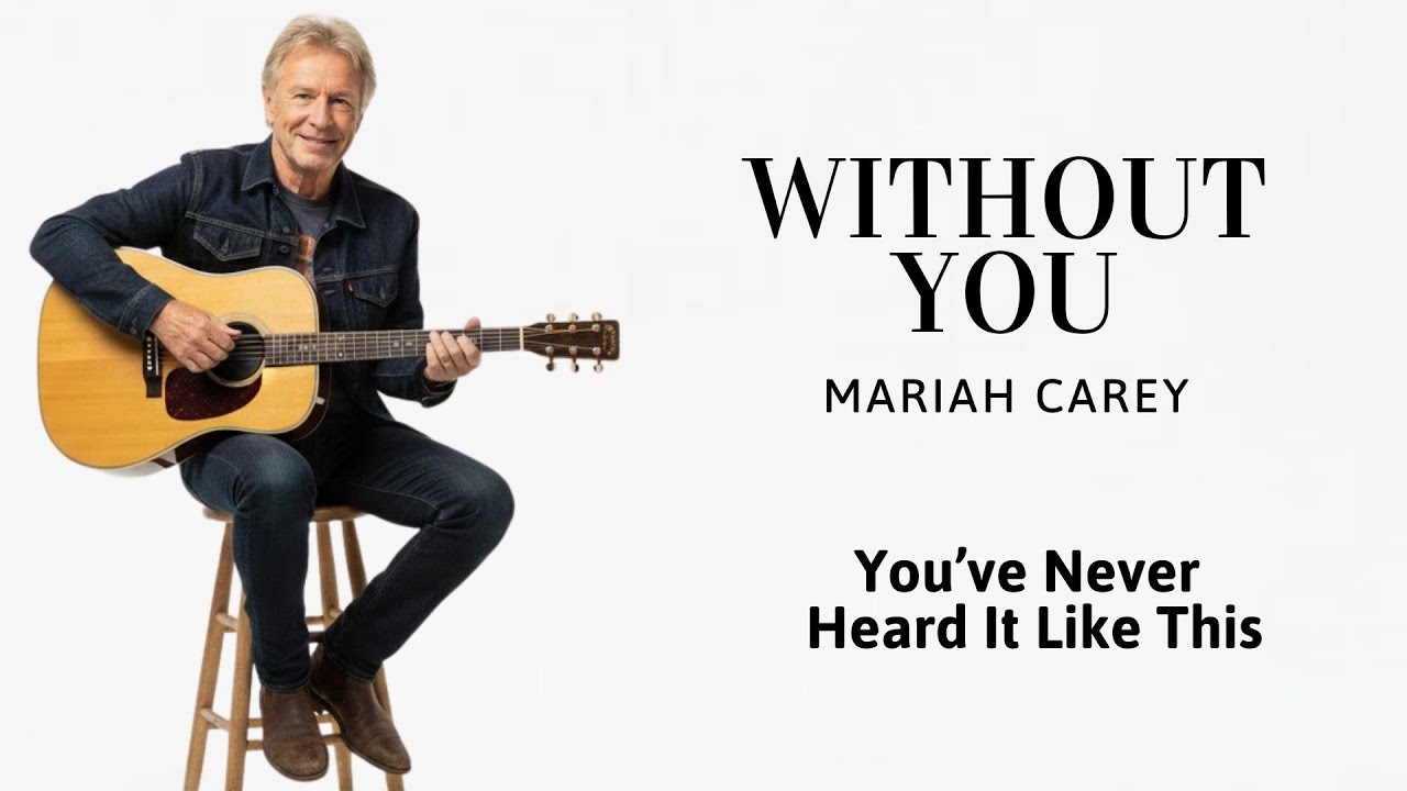 (Slow Tempo)  Without You - Mariah Carey   | TAB + Chords | SUPER EASY Fingerstyle Guitar Lesson