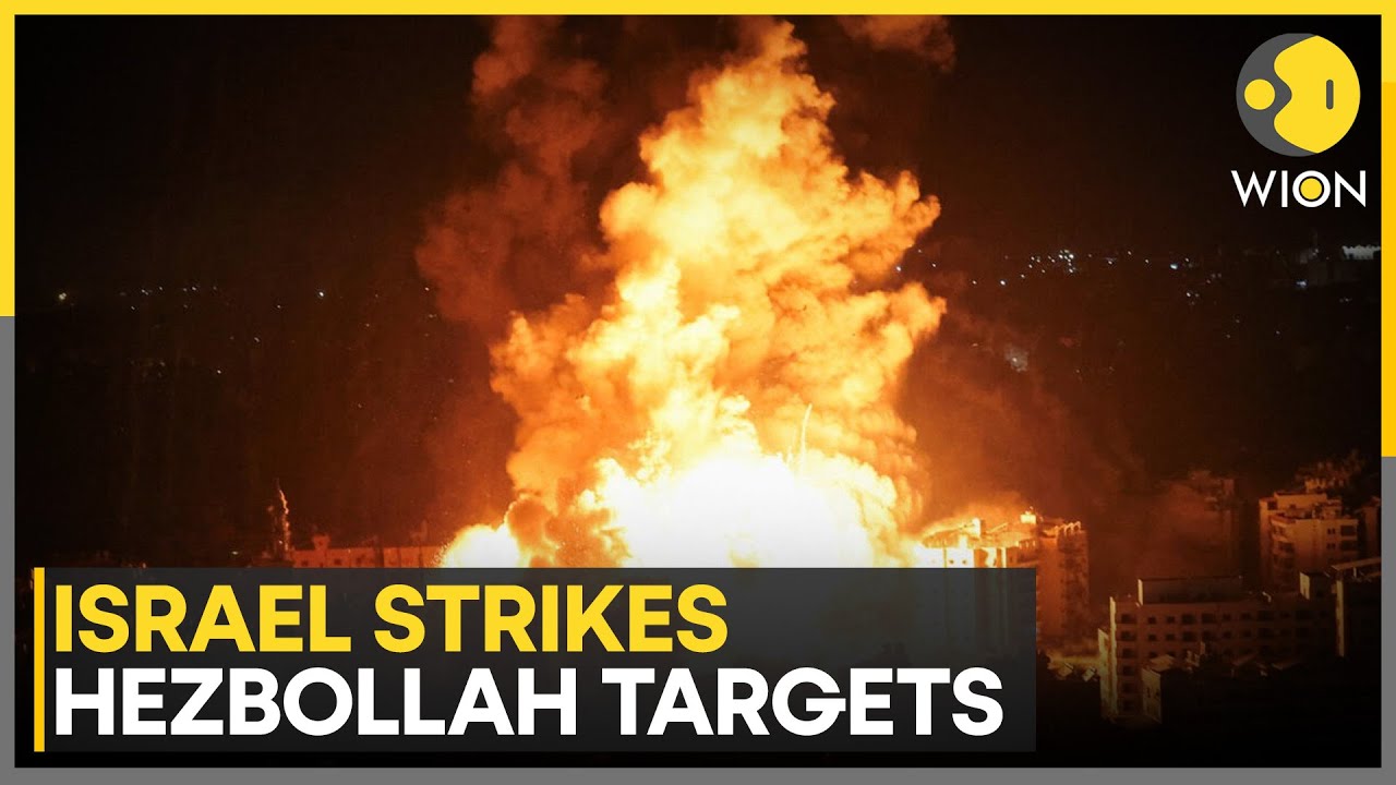 Israeli Military Says It Struck Hezbollah Sites in Southern Lebanon | WION News