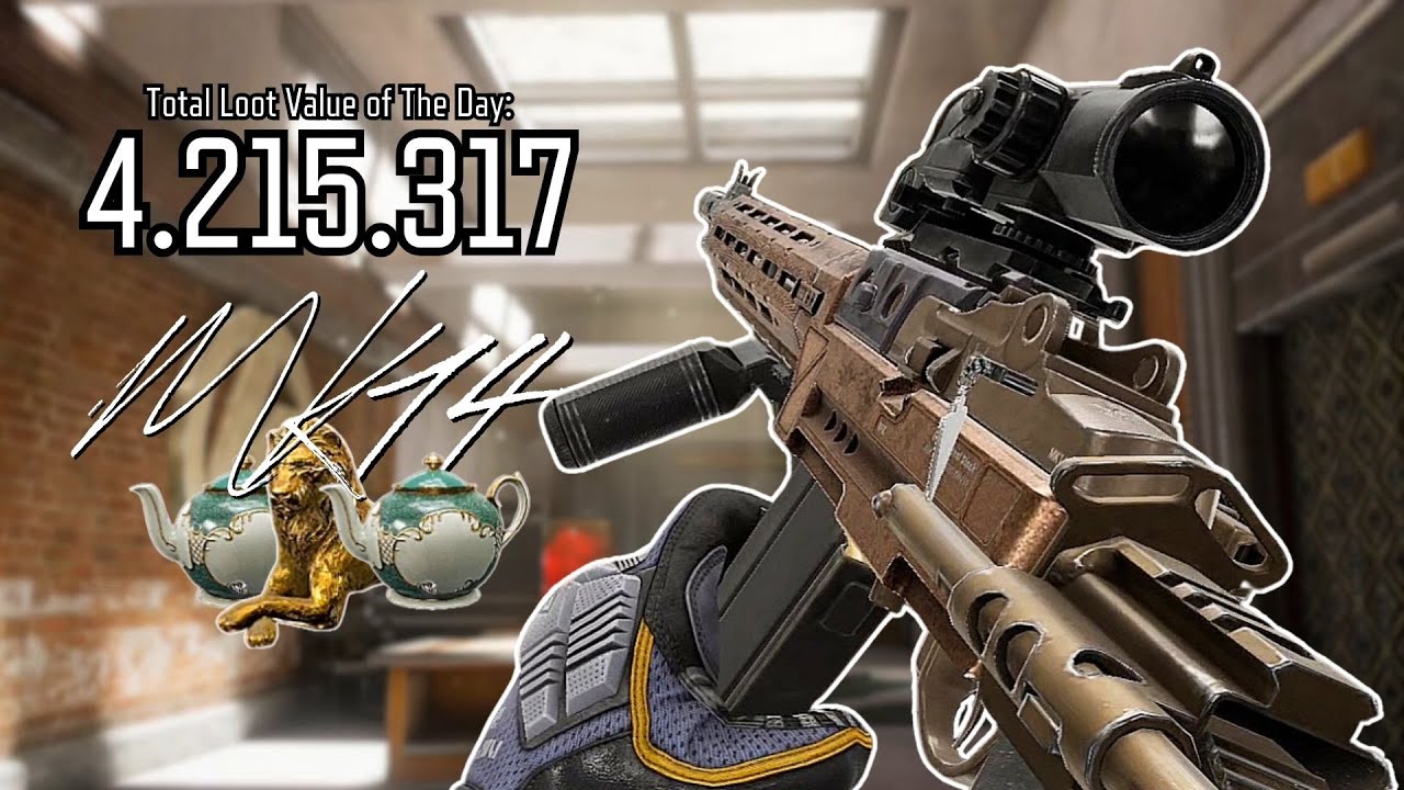 The Heaviest Gun MK14 With M61s In TV Station Got Me Juiced | Arena Breakout