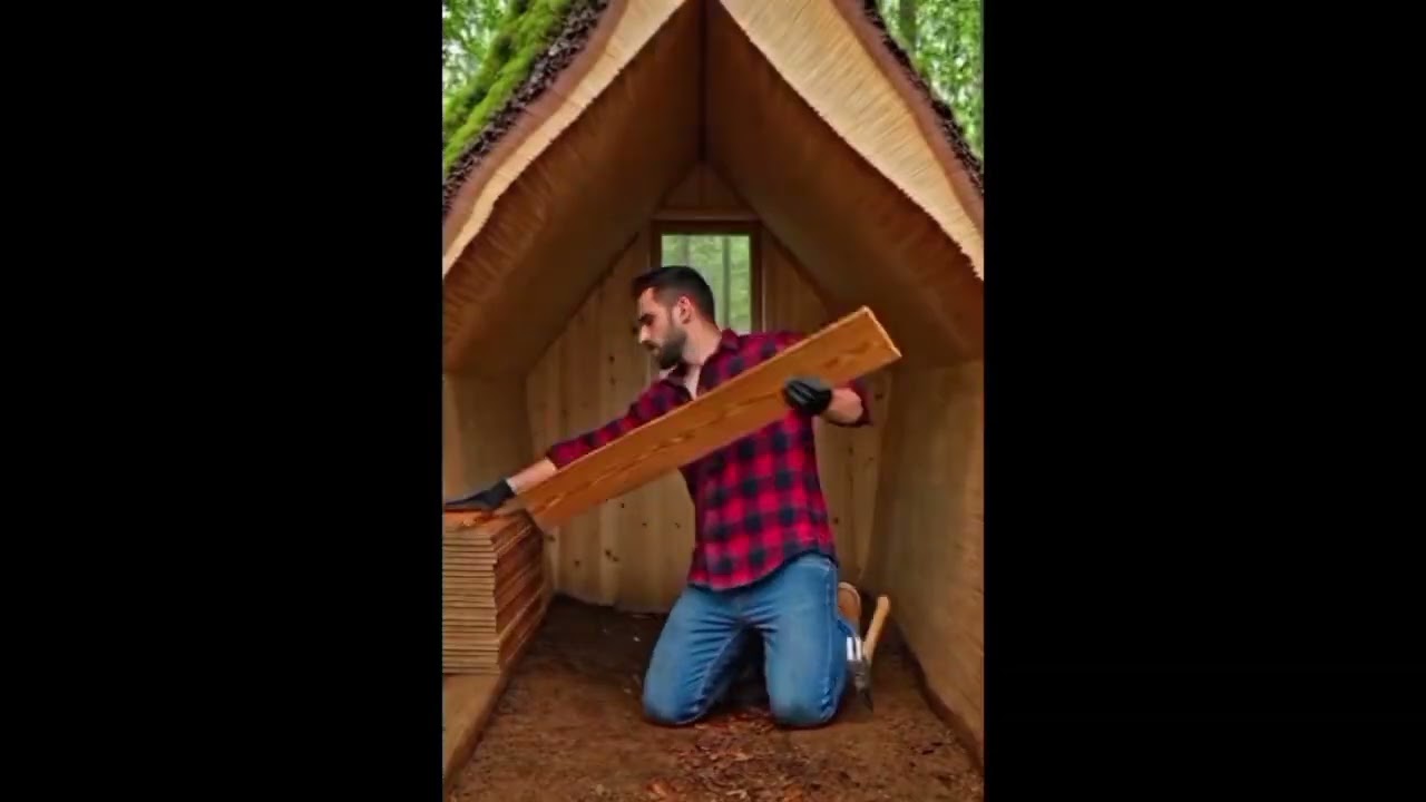 Building a Room Inside a Giant Tree Cross-Section | Creative AI Design Experiment