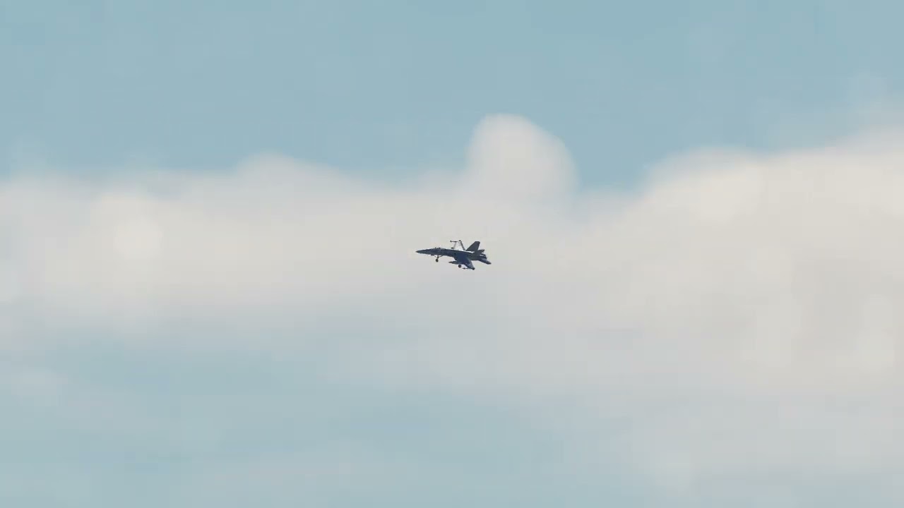 DCS Virtual Incirlik RIAT Finnish F-18 Arrival