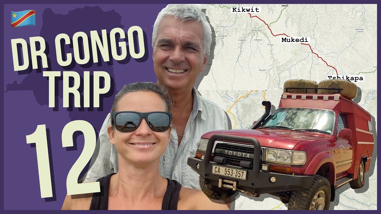 12 DRC Travel. Kikwit-Tshikapa Part 5. ALMOST TSHIKAPA. DRC Road conditions.