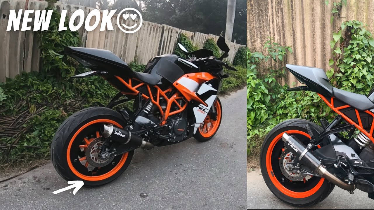 Wheel Cover MOD on RC 390 | PS MotoTube