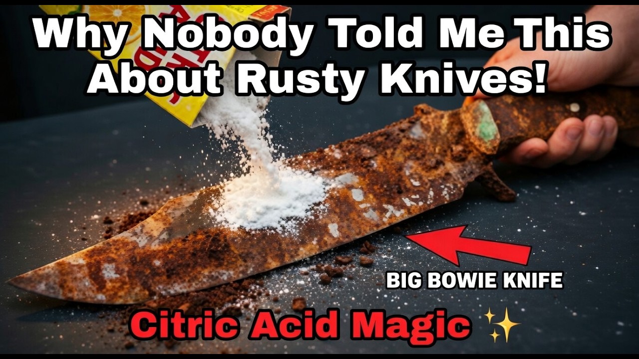 Forging a Damascus Knife from Steel Thimbles with Epoxy Inlay!