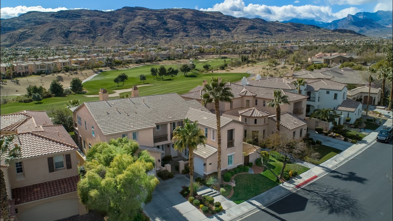 $1 Million Dollar Home | Mountain and Golf Course Views in Las Vegas | 2579 Red Springs Drive