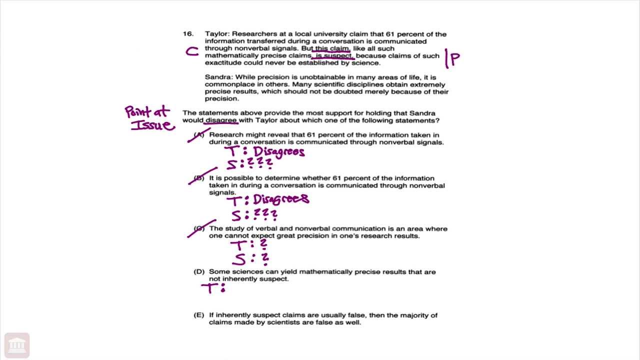 June 2007 LSAT LR1 Q16